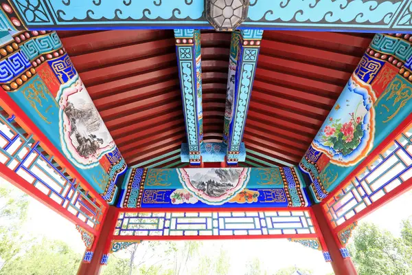 Pavyon yapısı geleneksel Çin mimarisi