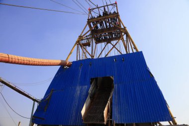 Madencilik alanında mayın.