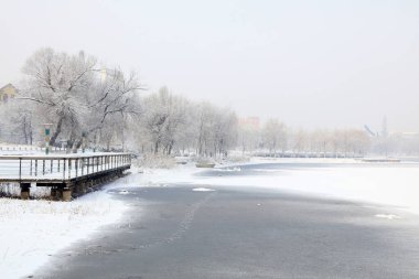 park Gauntree kar sahnesi