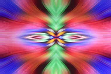 bilgisayar tarafından oluşturulan radyal renk dokusu