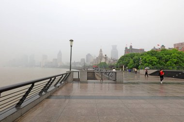 Şangay Bund Mimari Sahnesi, Şangay Şehri, Çin