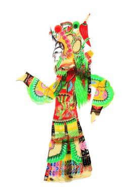 Çin gölge kuklaları.