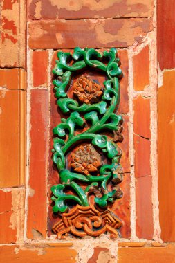 Antik Çin 'de jöleli fayans heykeli