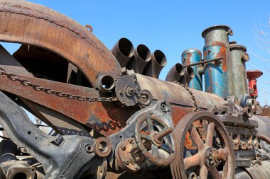 Paslı mekanik bileşenler, yakın çekim