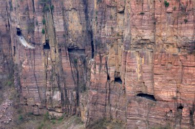 Guoliang duvar karayolu asmak, Hui ilçe, Henan eyaleti, Çin