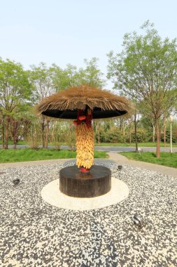 Geleneksel pavyon manzarası 