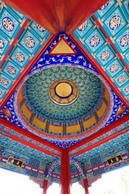 Pavilion Kubbesi, Çin geleneksel manzara mimarisi 