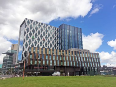 Manchester - 27 Temmuz: Salford Üniversitesi İnşaat Sahnesi, 27 Temmuz 2016, Manchester, İngiltere.