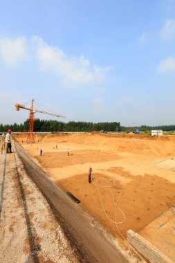 meşgul inşaat alanı, Çin