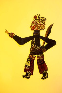 traditional Chinese paper-cut works, closeup of photo