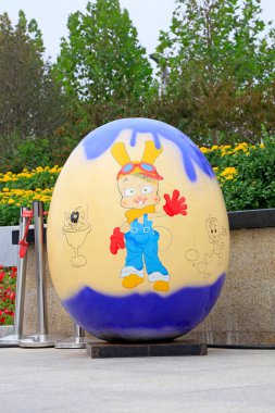 Yumurtadaki çizgi film karakterleri