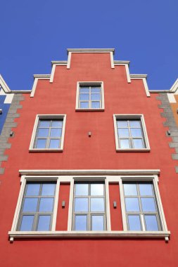 Hollanda tarzı mimari, fotoğrafa yakın çekim