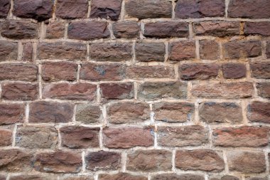 Kırık kaya duvarlar, yakın plan fotoğraf.