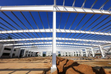 Bir faktör içinde çelik kiriş kiriş