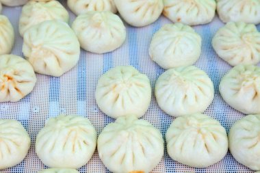 Çin yemeği, fotoğrafa yakın çekim.