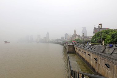 Şangay Bund Mimari Sahnesi, Şangay Şehri, Çin