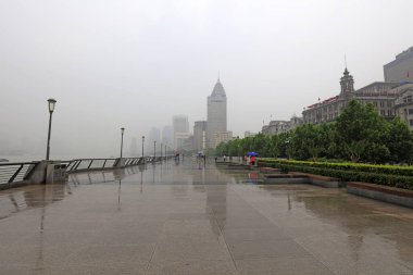 Şangay Bund Mimari Sahnesi, Şangay Şehri, Çin