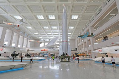 Pekin - 28 Haziran 2019: DONGFENG-1 SÜRİFESİ KAYIP Çinde, Çin Halk Devrimci Askeri Müzesi, Pekin, Çin