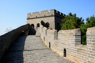 Jinshanling Çin Seddi manzarası 