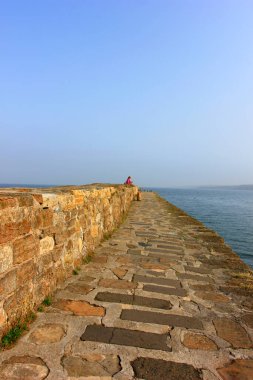 Sahil manzarası, St. Andrews, İngiltere