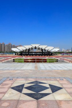 Tangshan - 27 Ağustos 2016 'da şehir inşaatı, Tangshan şehri, Çin