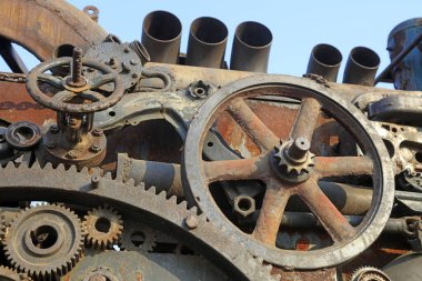 Mekanik Rulet, fotoğrafa yakın çekim.