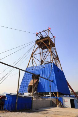 Madencilik alanında mayın.