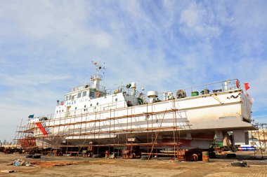 Tangshan City - 28 Ekim 2016: Tangshan City, Hebei, Çin