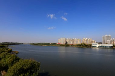 Çin 'de Su Kenti Manzarası