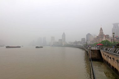 Şangay Bund Mimari Sahnesi, Şangay Şehri, Çin