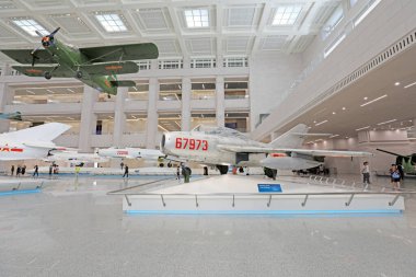 Pekin - 28 Haziran 2019: Çin Halk Devrimci Askeri Müzesi, Pekin, Çin