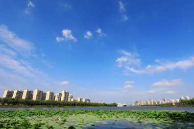 Liman Kenti Mimari Sahnesi, Luannan County, Hebei Eyaleti, Çin