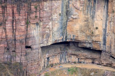 Guoliang duvar karayolu asmak, Hui ilçe, Henan eyaleti, Çin