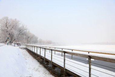 park Gauntree kar sahnesi