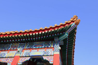 Çin geleneksel saçak stili