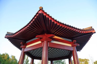 Geleneksel Çin tarzı ahşap Arbo