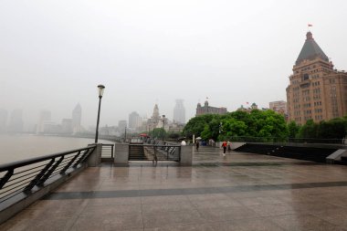 Şangay Bund Mimari Sahnesi, Şangay Şehri, Çin