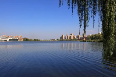 Liman Kenti Mimari Sahnesi, Luannan County, Hebei Eyaleti, Çin