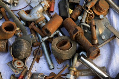 Donanım araçları parçaları, fotoğrafın kapatılması