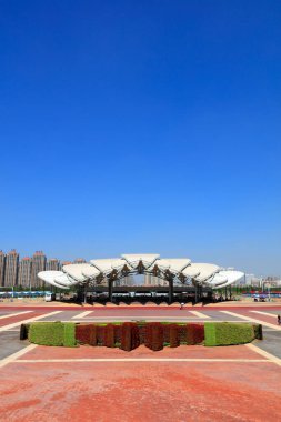 Tangshan - 27 Ağustos 2016 'da şehir inşaatı, Tangshan şehri, Çin