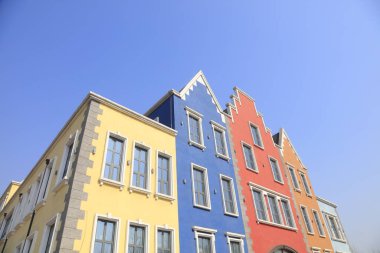 Hollanda tarzı mimari, fotoğrafa yakın çekim