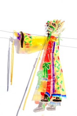 Çin gölge kuklaları.