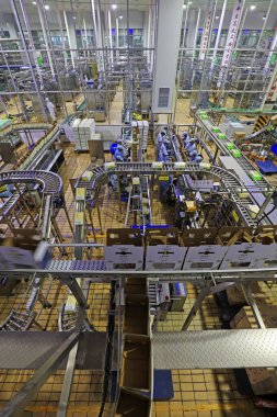 Luannan County - 21 Ekim 2016: Mengniu Süt Ürünleri (Luannan), Luannan County, Hebei Eyaleti, Chin