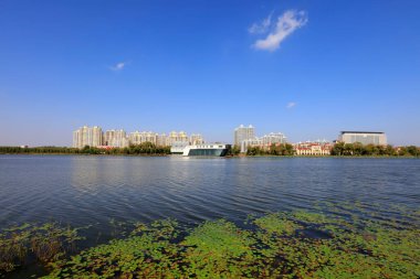 Çin 'de Su Kenti Manzarası