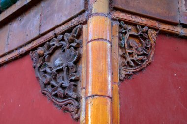 Antik Çin 'de jöleli duvar süslemesi