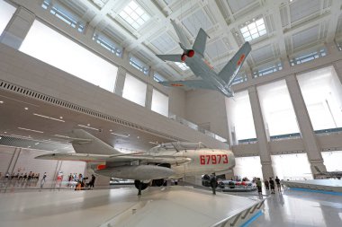 Pekin - 28 Haziran 2019: Çin Halk Devrimci Askeri Müzesi, Pekin, Çin