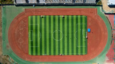 Luannan County, Hebei Eyaleti, Çin 'de bir ortaokul çocuk parkı.