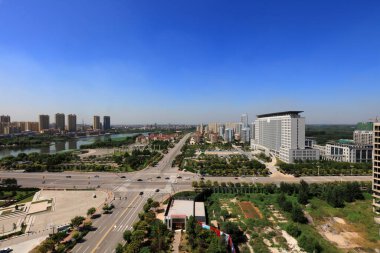Şehir Mimarisi, Luannan County, Hebei Eyaleti, Çin