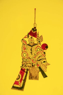 traditional Chinese paper-cut works, closeup of photo