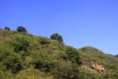 Dağ doğal manzarası, fotoğrafa yakın çekim